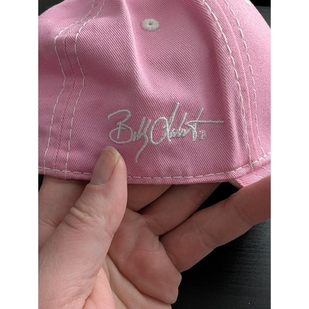 VTG Bobby Labonte Hat Cap Strap Back Pink Petty‎ 43 Cheerios Lightning NASCAR